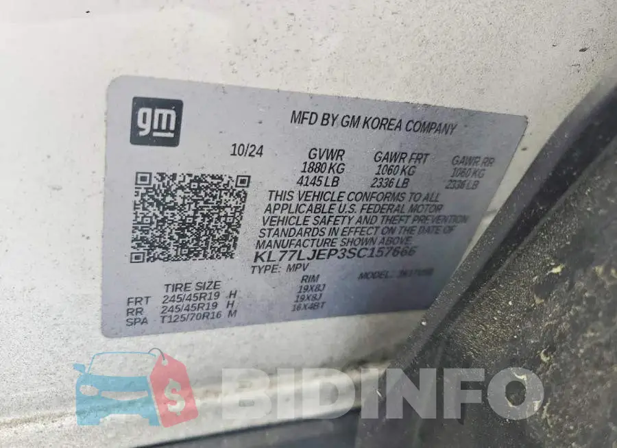KL77LJEP3SC157666 Photo# 13