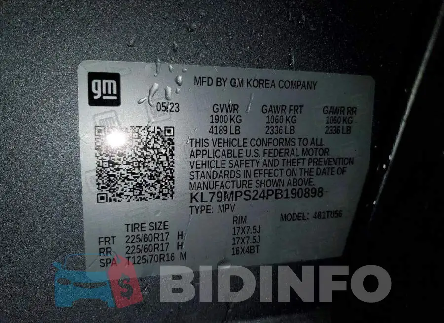 KL79MPS24PB190898 Photo# 13