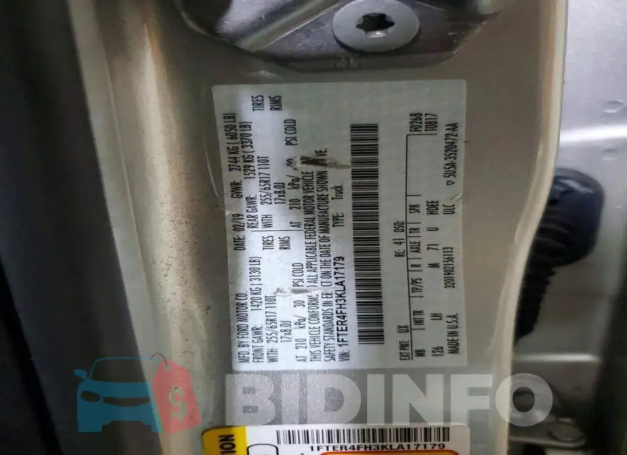 1FTER4FH3KLA17179 Photo# 13