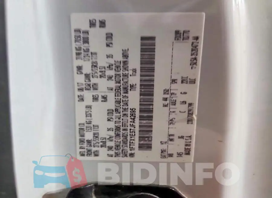 1FTFX1E57JFA42695 Photo# 12