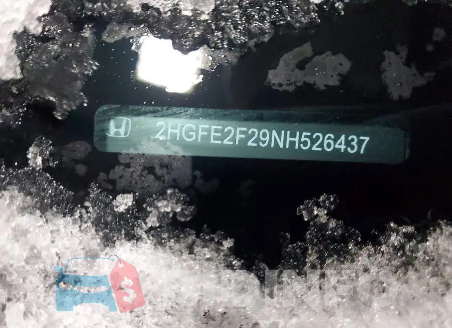 2HGFE2F29NH526437 Photo# 12