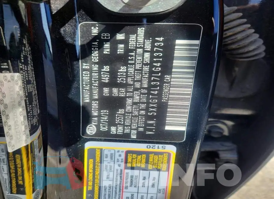 5XXGT4L37LG413734 Photo# 12