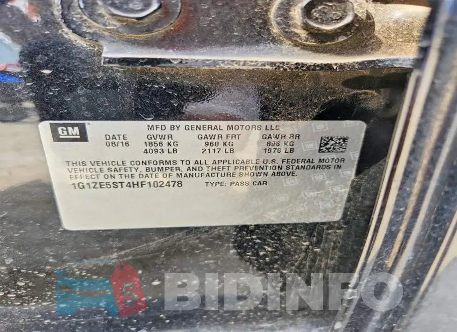 1G1ZE5ST4HF102478 Photo# 12