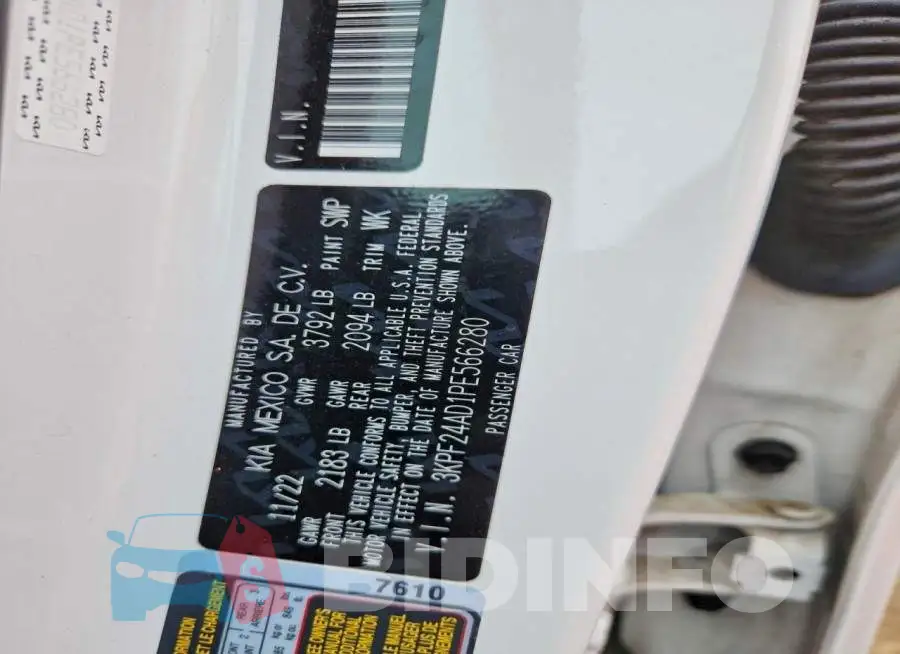 3KPF24AD1PE566280 Photo# 12