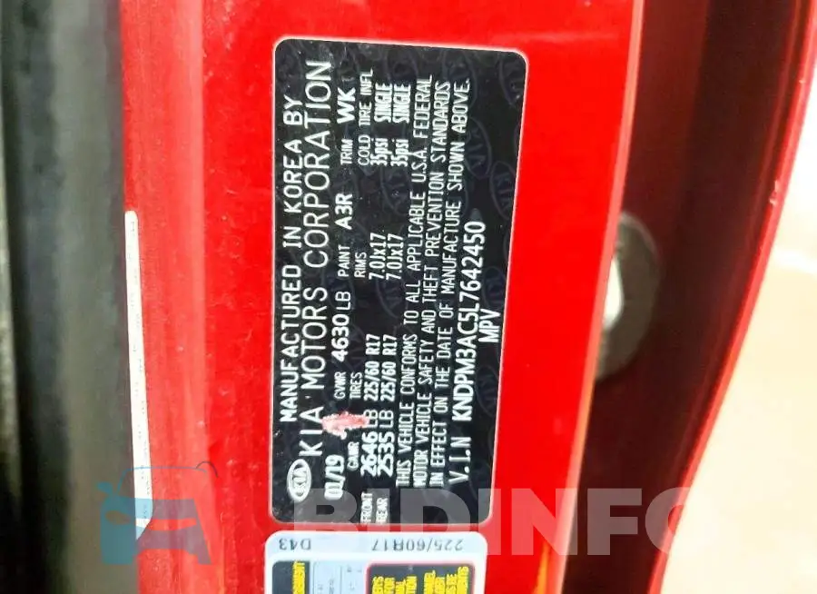 KNDPM3AC5L7642450 Photo# 13