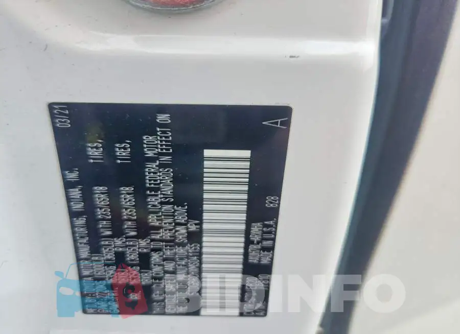 5TDGBRCHXMS041155 Photo# 12