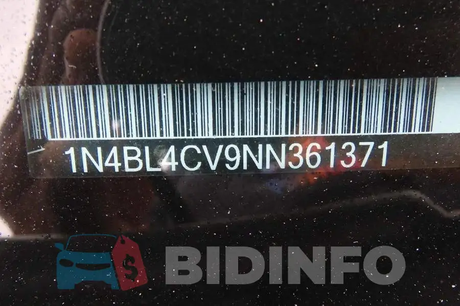 1N4BL4CV9NN361371 Photo# 10
