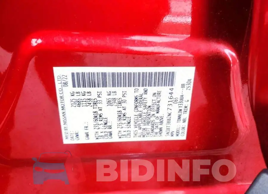 5N1BT3BB2NC731644 Photo# 13
