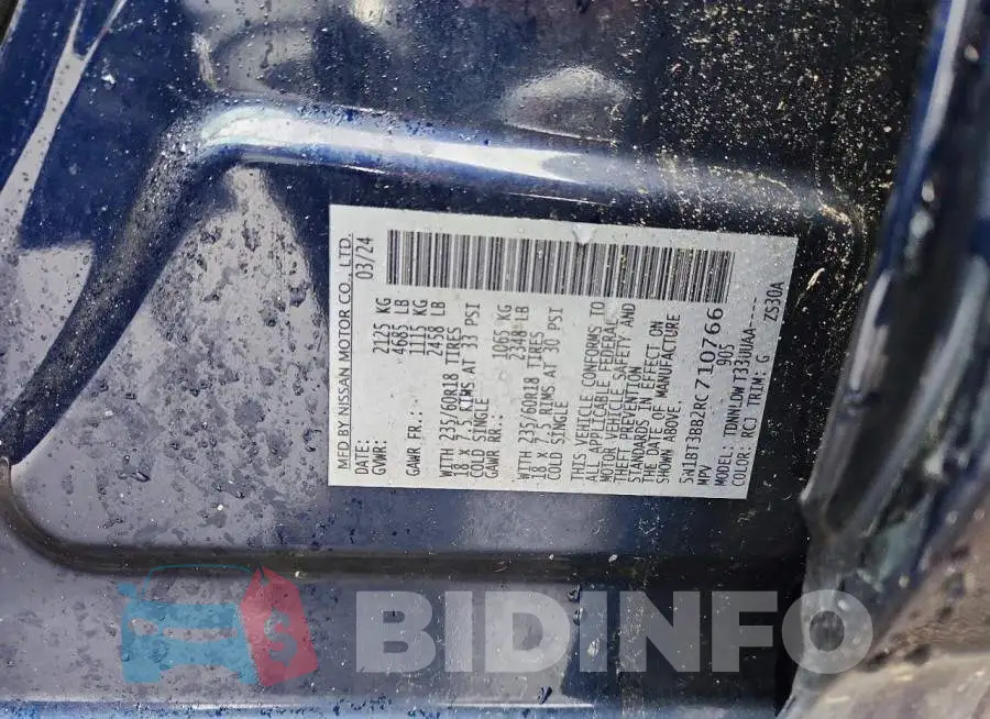 5N1BT3BB2RC710766 Photo# 13