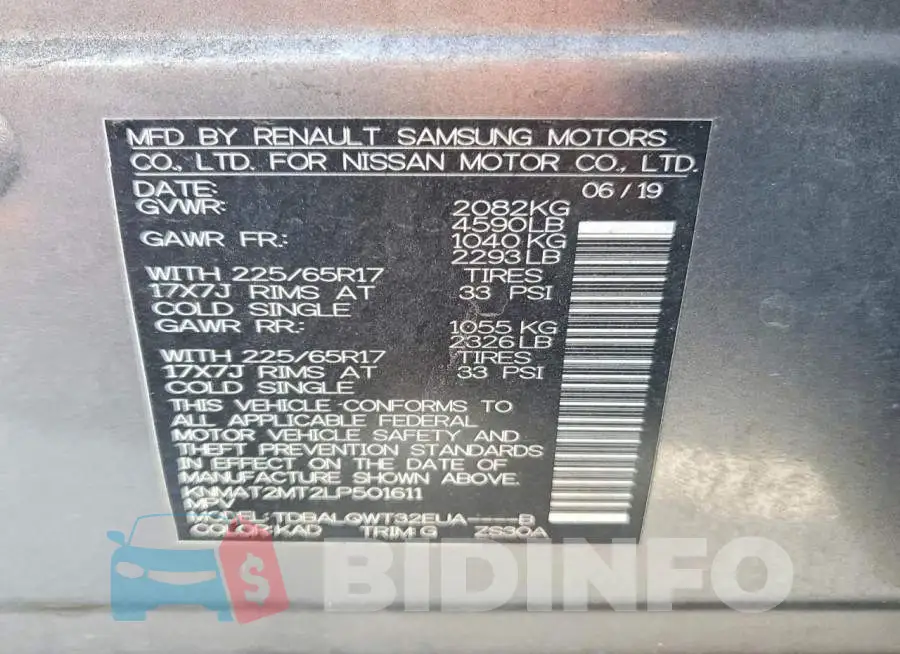 KNMAT2MT2LP501611 Photo# 13