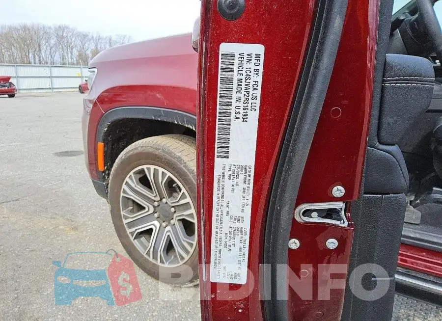 1C4SJVAP2RS161904 Photo# 13