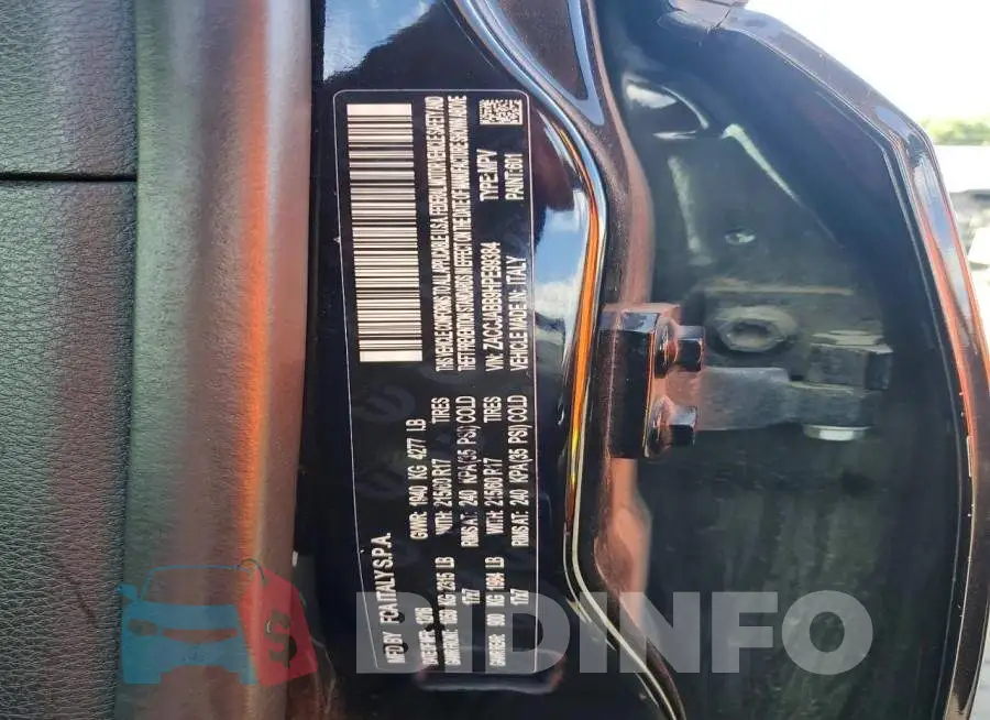 ZACCJABB9HPE99384 Photo# 13