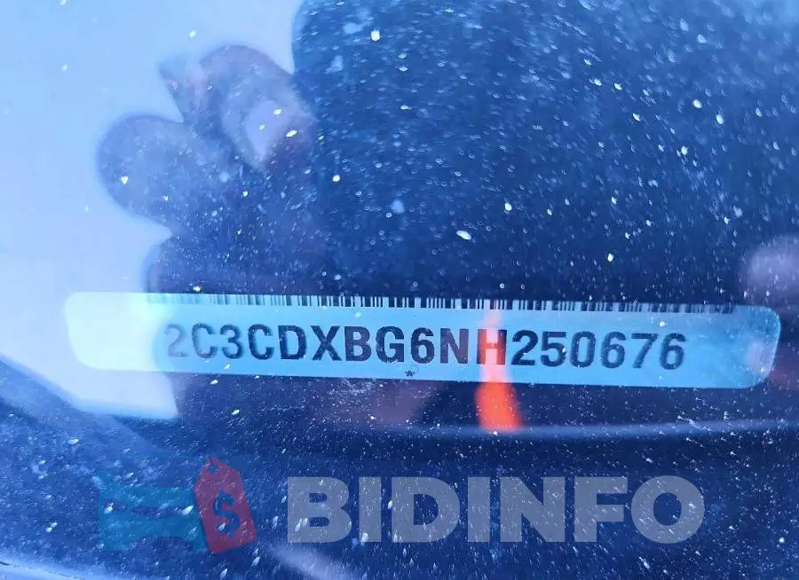 2C3CDXBG6NH250676 Photo# 12