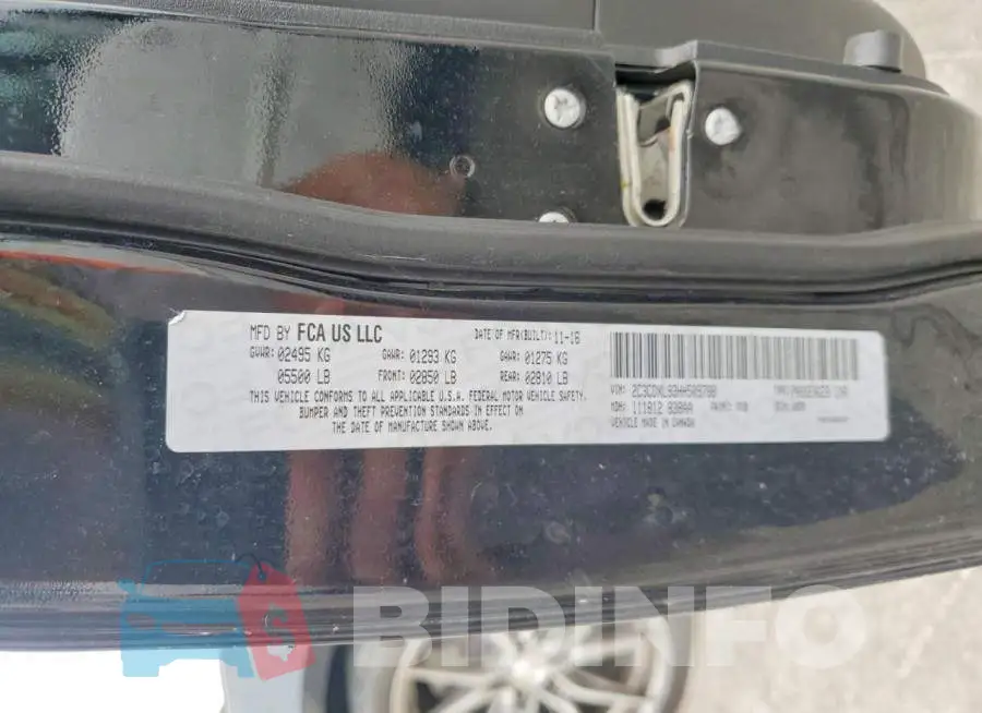 2C3CDXL93HH509788 Photo# 12