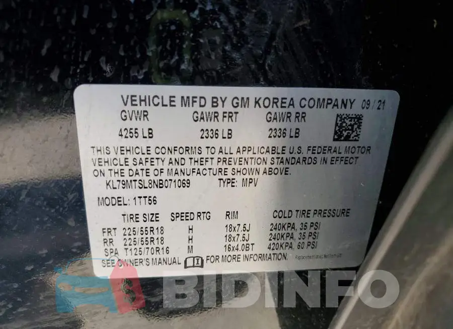 KL79MTSL8NB071069 Photo# 13