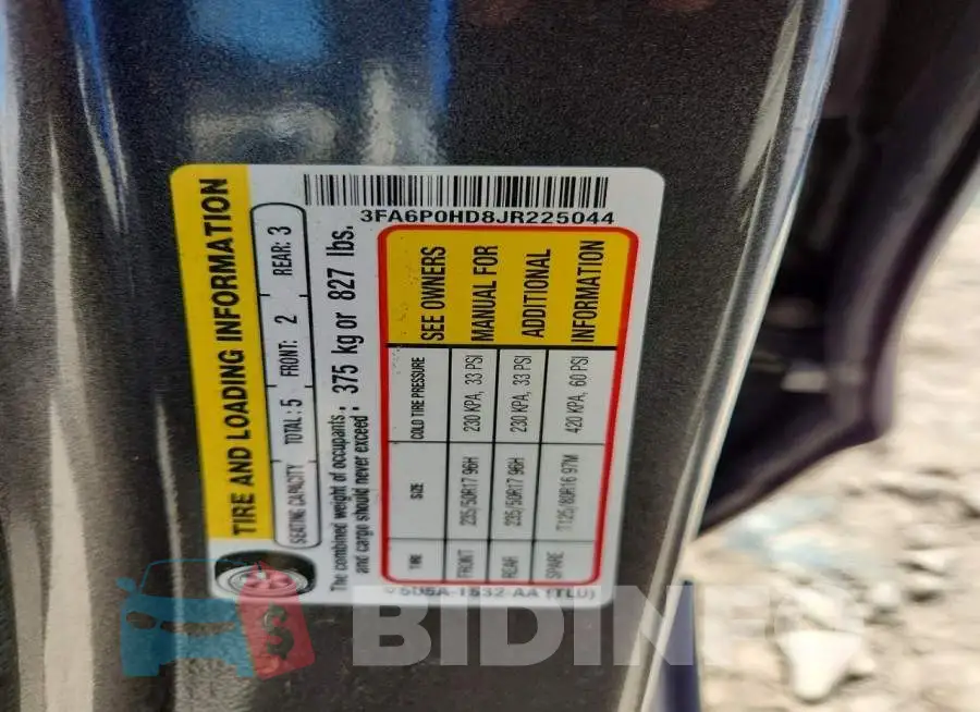 3FA6P0HD8JR225044 Photo# 12
