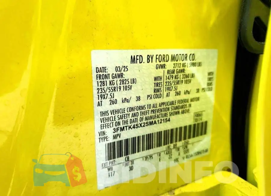 3FMTK4SX2SMA12154 Photo# 14