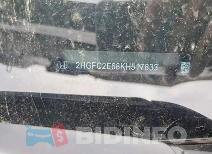 2HGFC2E68KH517833 Photo# 13