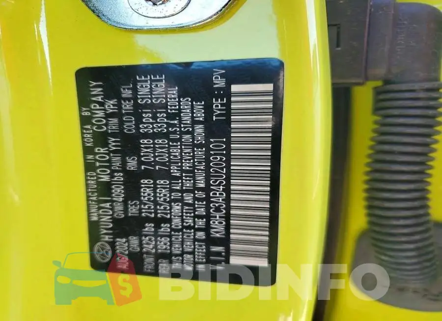 KM8HC3AB4SU209101 Photo# 13