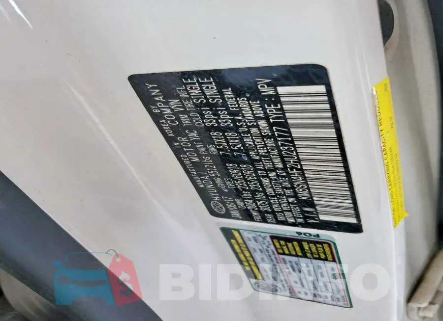 KM8SN4HF2HU237177 Photo# 12