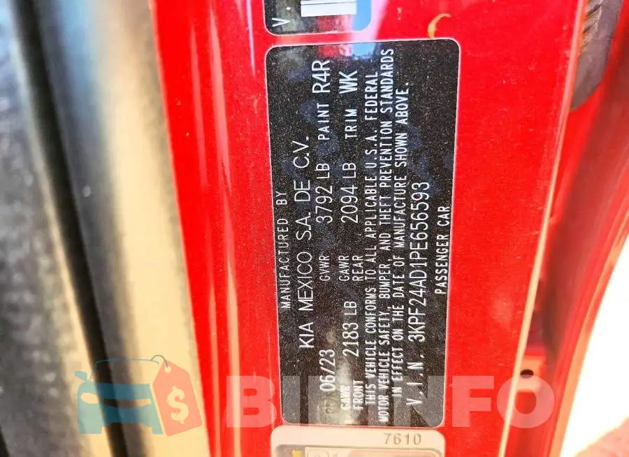 3KPF24AD1PE656593 Photo# 12