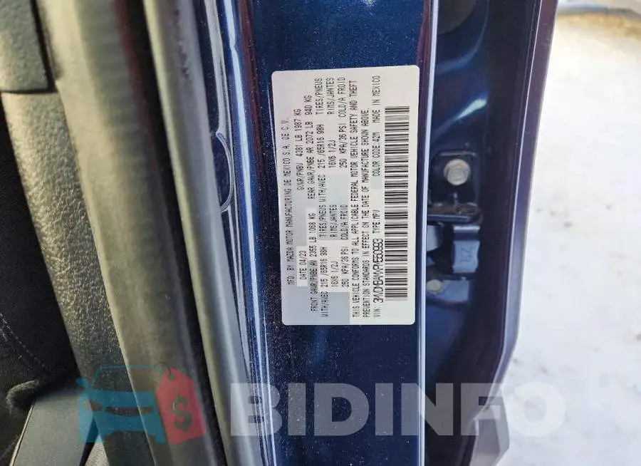3MVDMBAMXPM550993 Photo# 13