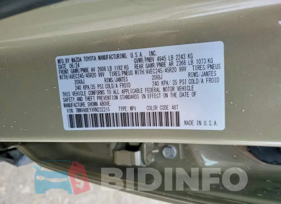 7MMVABEYXRN232215 Photo# 13