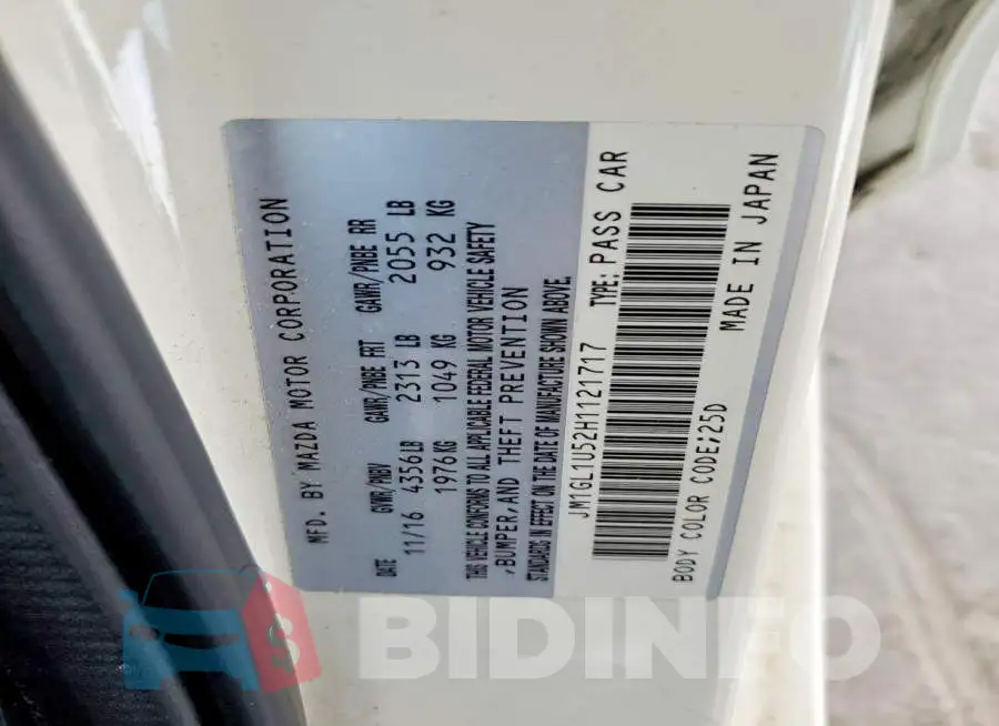 JM1GL1U52H1121717 Photo# 12