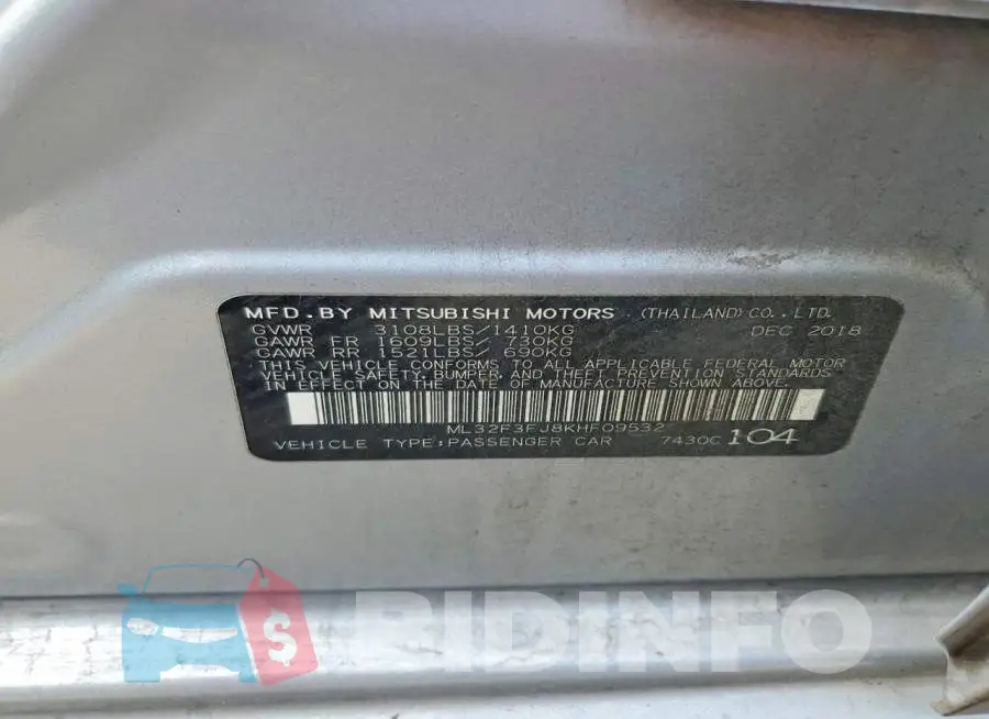 ML32F3FJ8KHF09532 Photo# 12