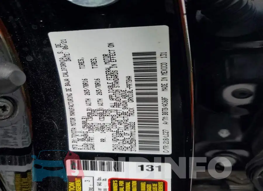 3TMDZ5BN7MM116022 Photo# 13