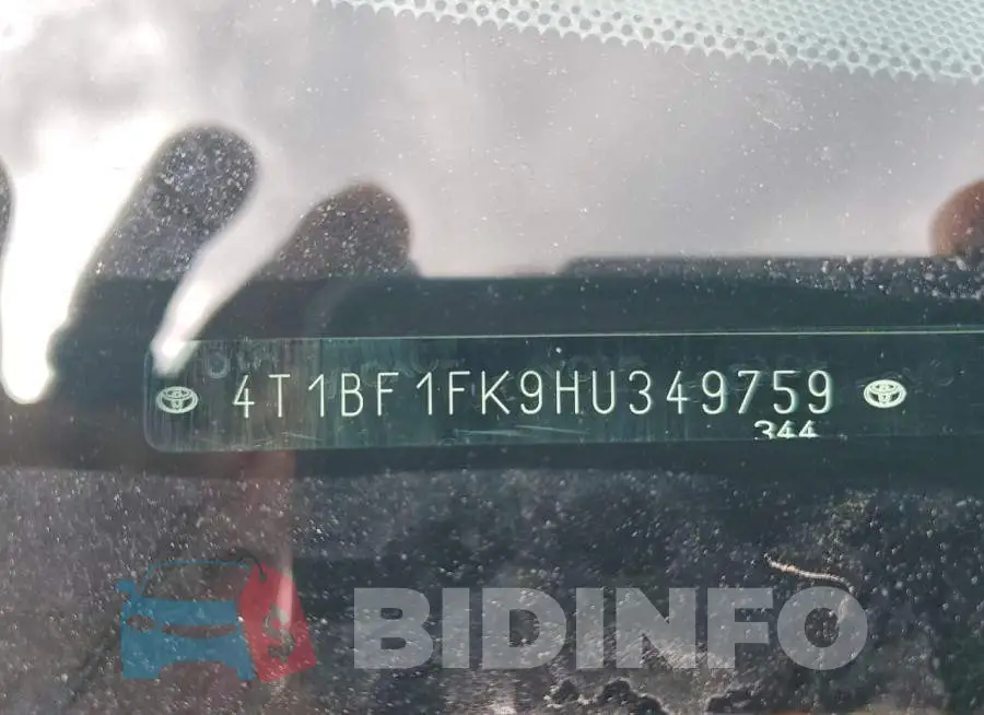 4T1BF1FK9HU349759 Photo# 12