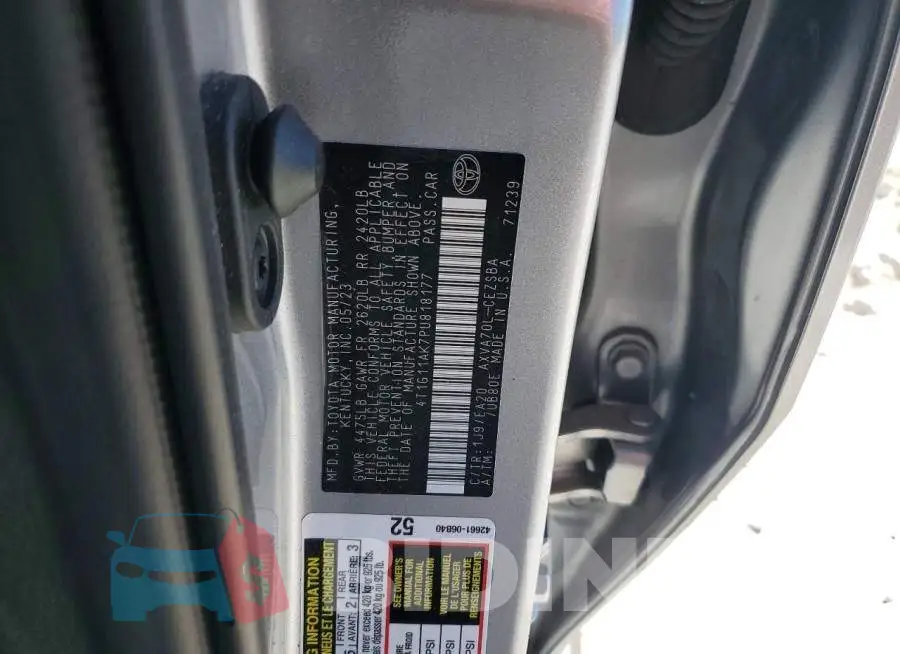 4T1G11AK7PU818177 Photo# 13