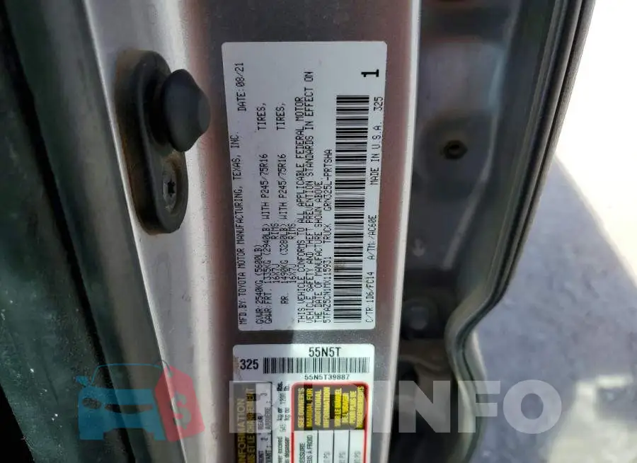 5TFAZ5CN1MX115931 Photo# 12