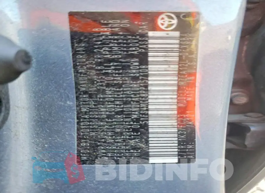 5YFS4MCE8PP157108 Photo# 12