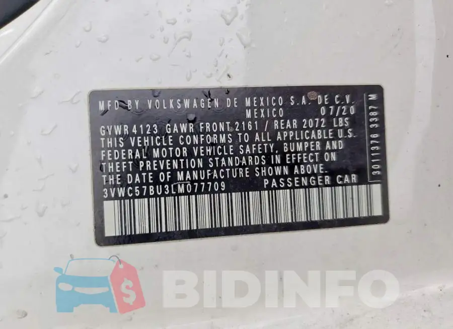 3VWC57BU3LM077709 Photo# 12