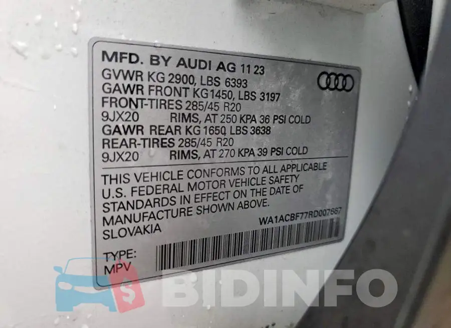 WA1ACBF77RD007667 Photo# 13