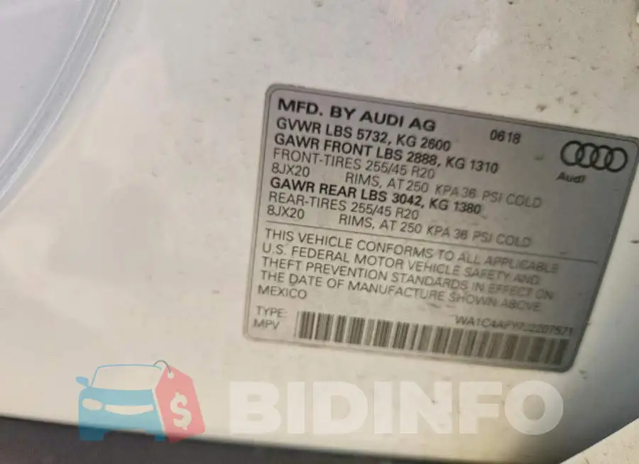 WA1C4AFY7J2207571 Photo# 12
