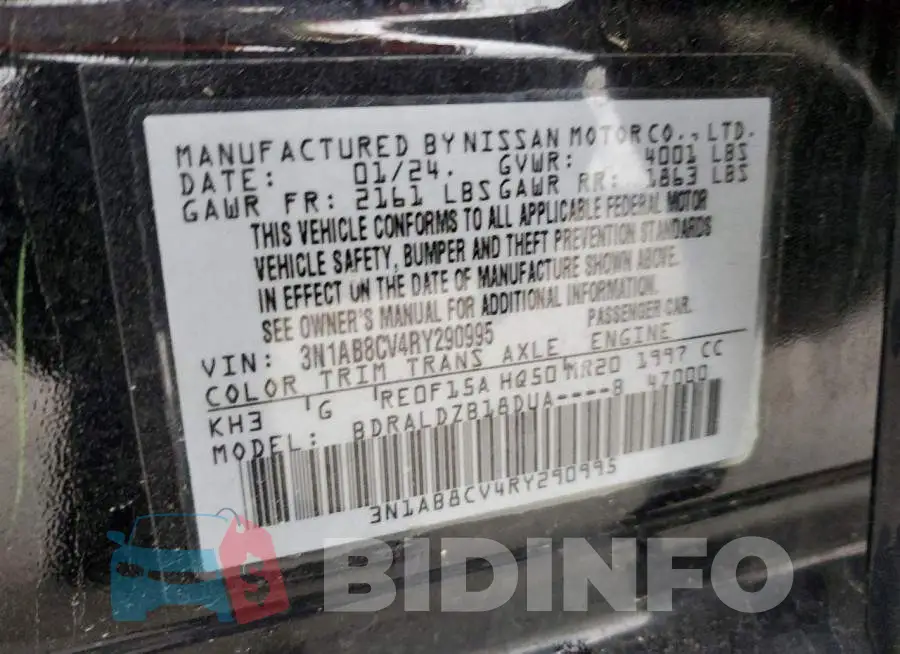 3N1AB8CV4RY290995 Photo# 13