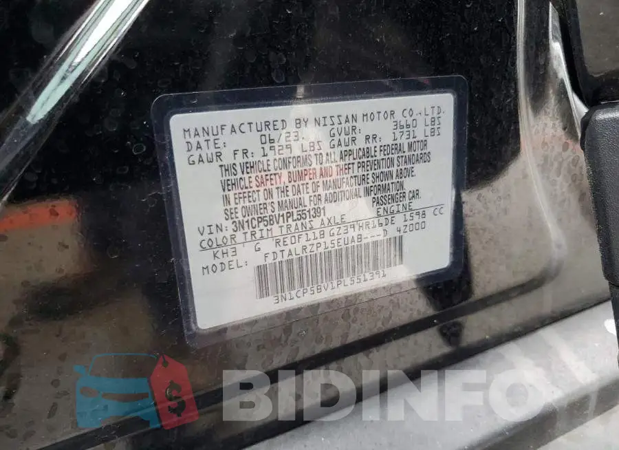 3N1CP5BV1PL551391 Photo# 12