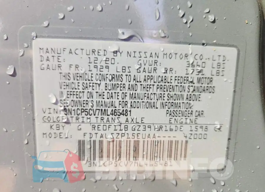 3N1CP5CV7ML465481 Photo# 13