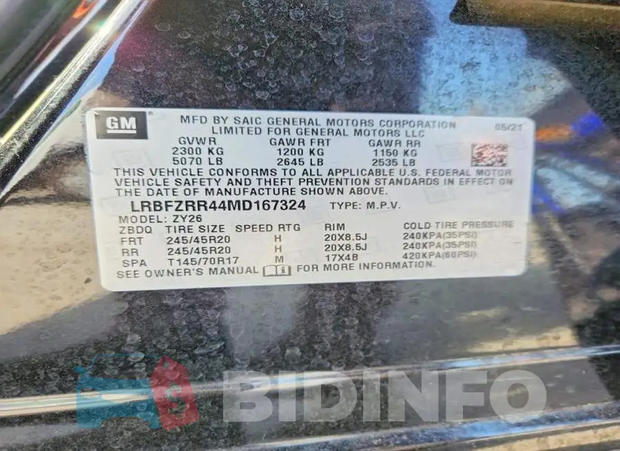 LRBFZRR44MD167324 Photo# 12