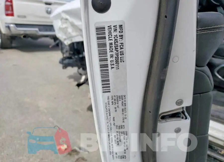 1C4SJSAP7PS560111 Photo# 13