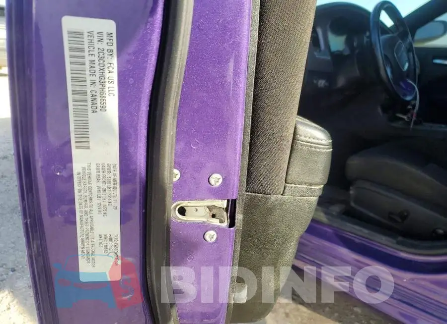 2C3CDXHG3PH686590 Photo# 12