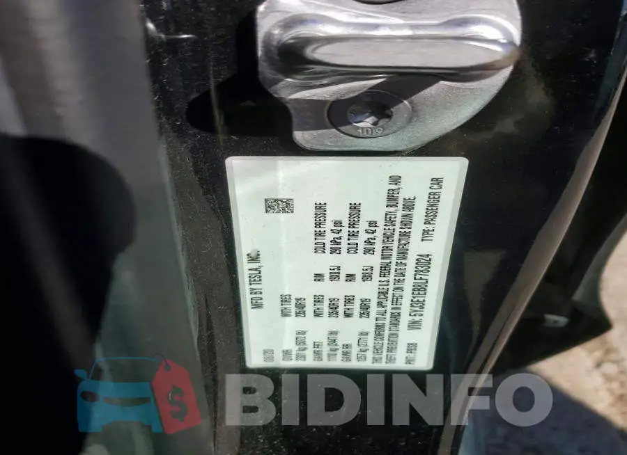 5YJ3E1EB8LF783024 Photo# 12