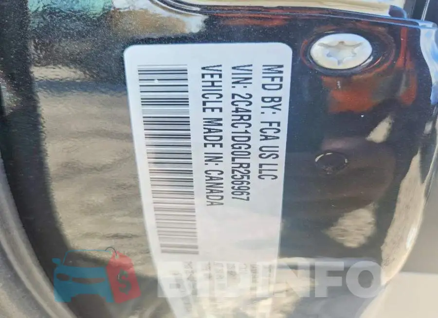 2C4RC1DG0LR256967 Photo# 13