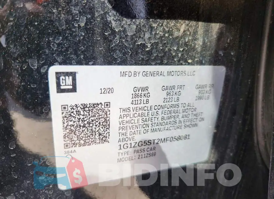 1G1ZG5ST2MF058081 Photo# 12