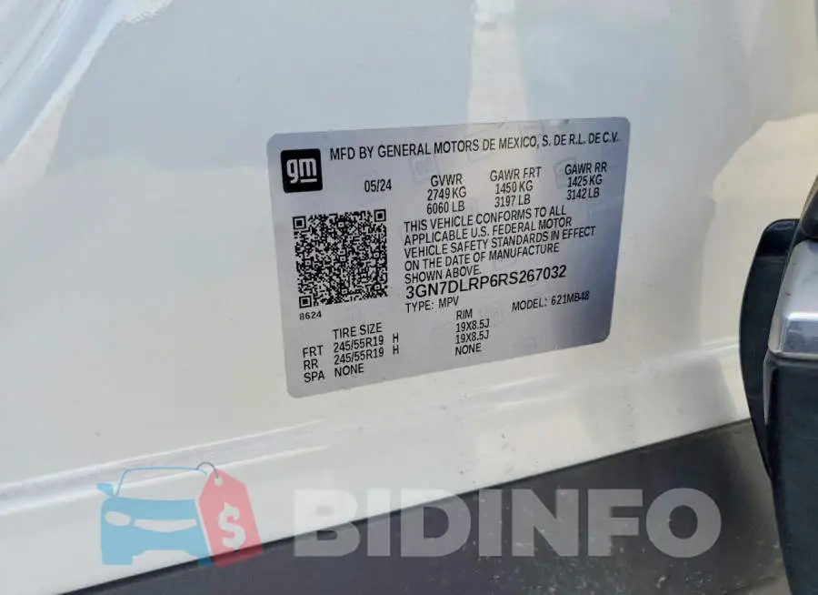 3GN7DLRP6RS267032 Photo# 13