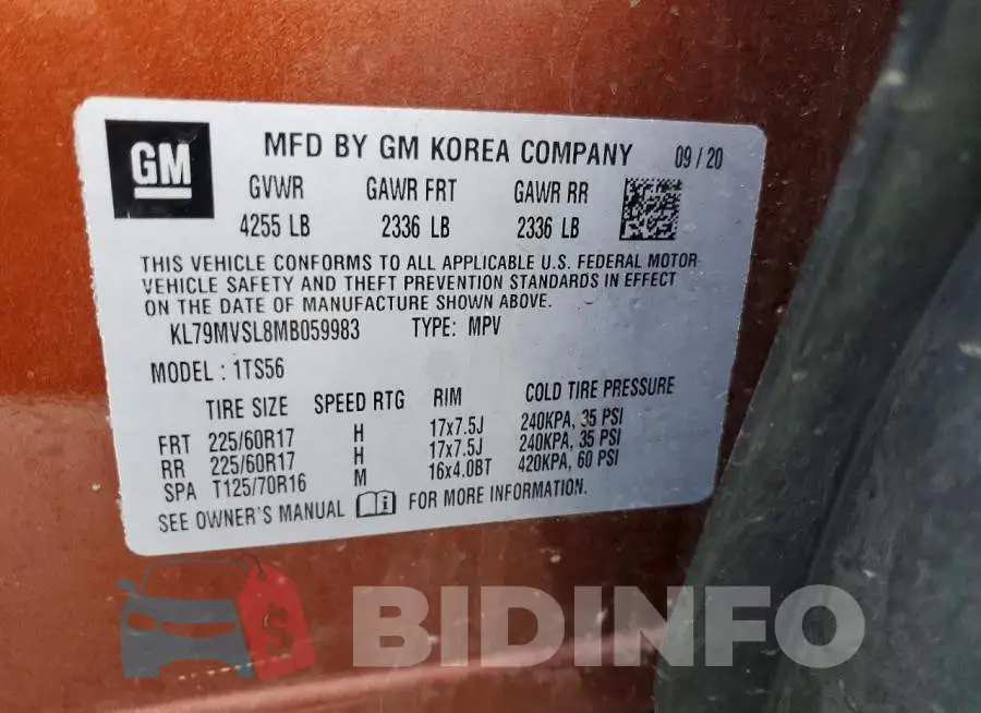 KL79MVSL8MB059983 Photo# 13