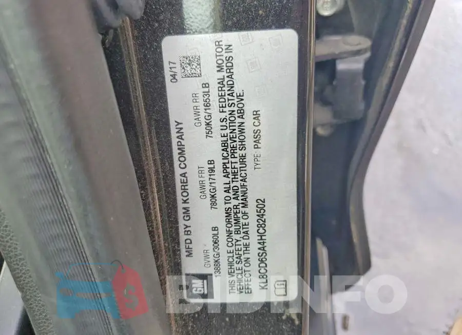 KL8CD6SA4HC824502 Photo# 12