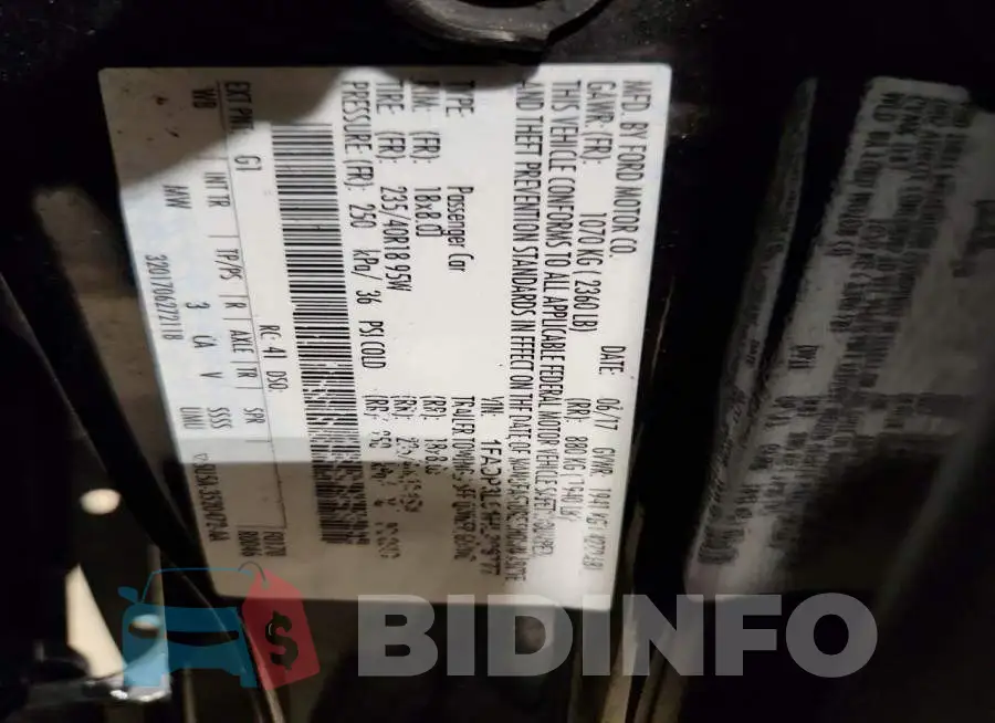 1FADP3L91HL306777 Photo# 12